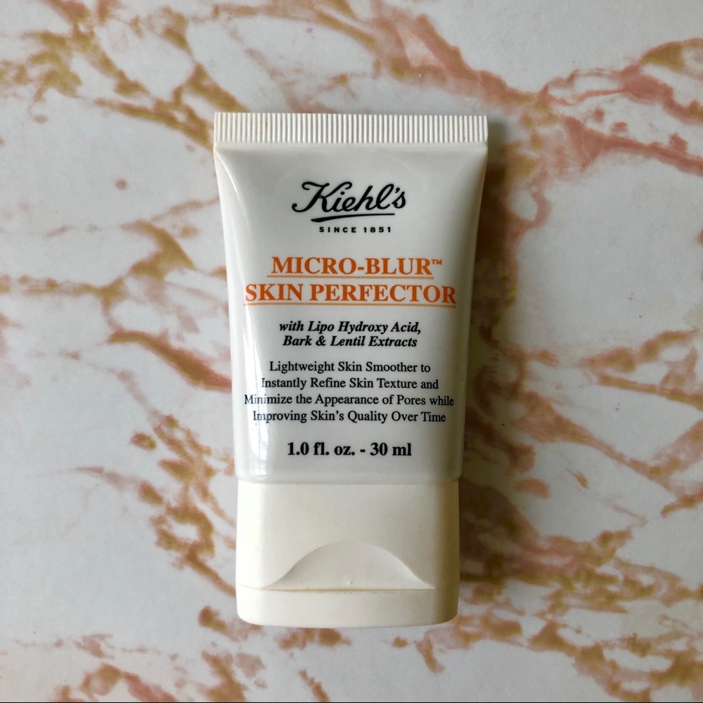 Kiehl’s Micro Blur Skin Perfector primer.